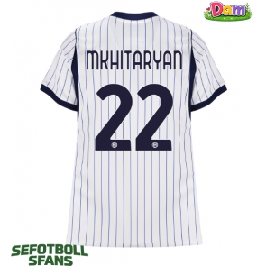 Inter Milan Henrikh Mkhitaryan #22 Bortatröja Kvinnor 2026-27 Kortärmad